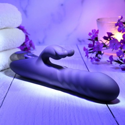 Evolved Rascally Rabbit Purple wielofunkcyjny masażer z napędem