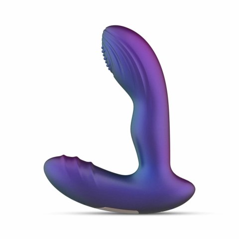 Hueman Tapping Plug silikonowy z funkcją stukania, 10 trybow, fioletowy
