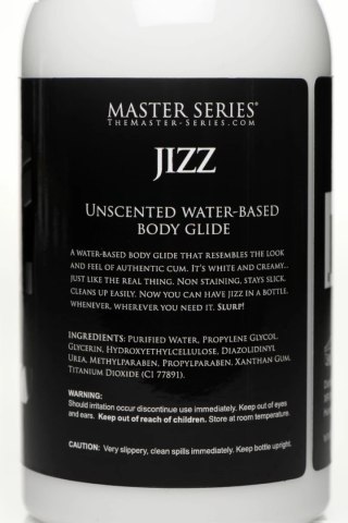 Jizz Body Biały Żel Intymny na Bazie Wody 488 ml, Bezzapachowy