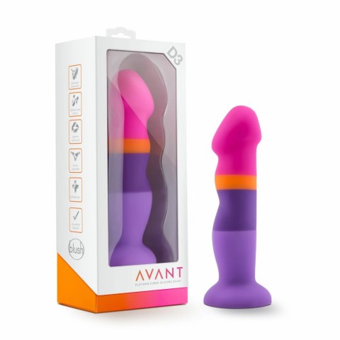 Blush Avant D3 Summer Fling silikonowy model z przyssawką, kolorowy