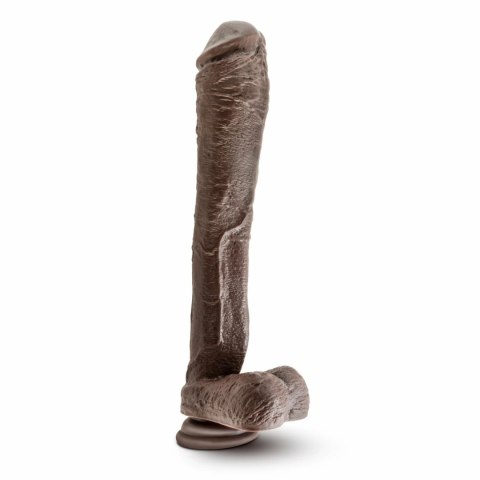 Dr. Skin Mr. Ed XL model z przyssawką 33 cm, brązowy, PVC