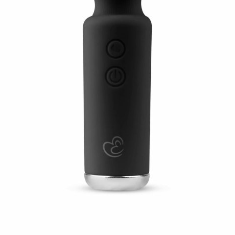 EasyToys Mini Vibe Wand Czarny - Kompaktowy Masażer USB 10 Trybow