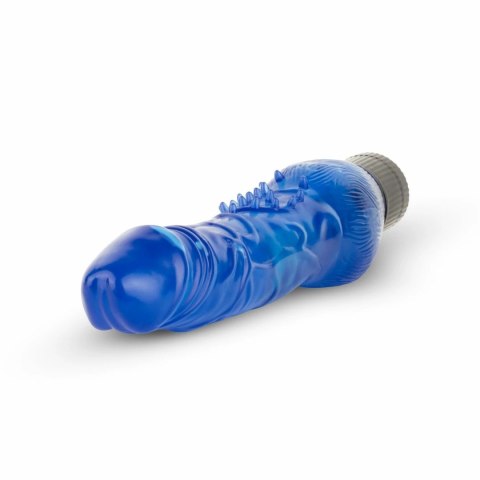 Jelly Infinity Wibrator Model Blue - miękki, elastyczny, 54 mm