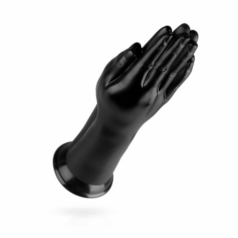 BUTTR Double Trouble Plug anatomiczny z przyssawką czarny XL
