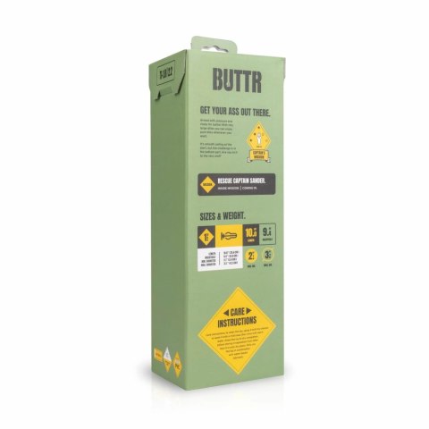 BUTTR Tactical I model anatomiczny z przyssawką, czarny XL