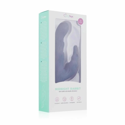 Dream Toys Midnight Rabbit model z podwojnym systemem wibracji USB