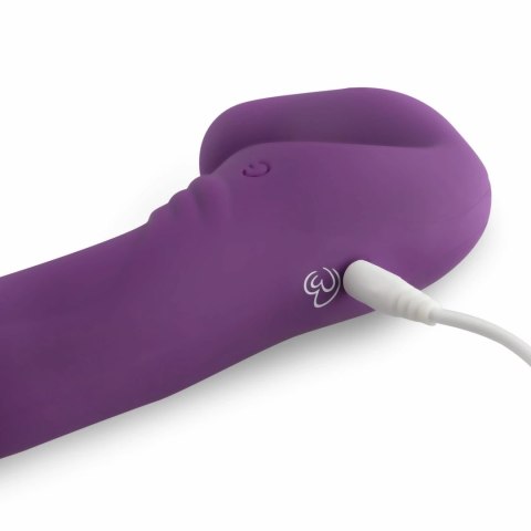 EasyToys model Strapless Fioletowy - Intymny Wibrator dla Par, 10 Trybow