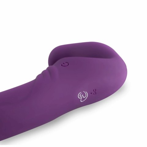 EasyToys model Strapless Fioletowy - Intymny Wibrator dla Par, 10 Trybow