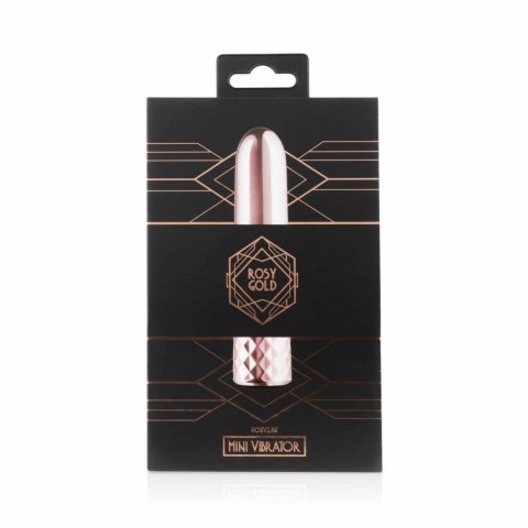 Rosy Gold Mini Wibrator Kompaktowy 10 Trybow USB Ładowanie