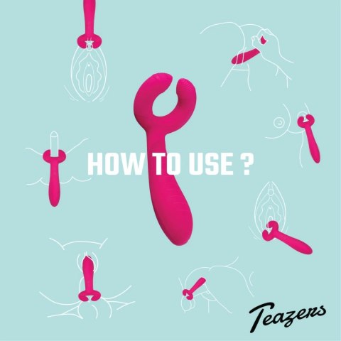 Satisfyer Double Fun - Wibrujący model dla par, dwa silniki, USB