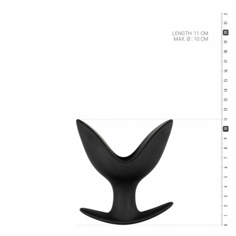 EasyToys Anchor Plug Medium silikonowy korek anatomiczny czarny
