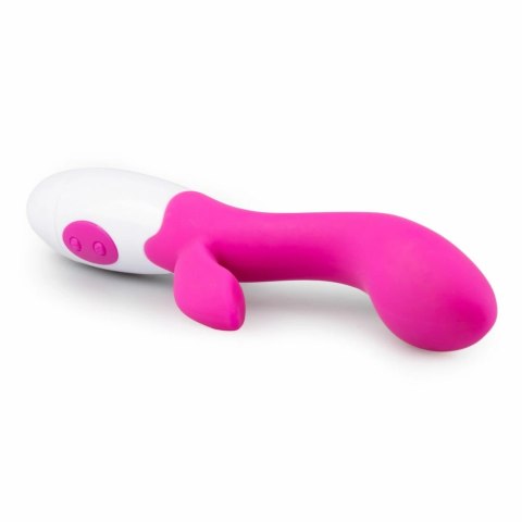 EasyToys Lily - Rożowy wibrator silikonowy z podwojnym systemem wibracji