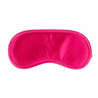 EasyToys Satynowa Opaska na Oczy Rożowa - Delikatny Materiał, Uniwersalny Rozmiar