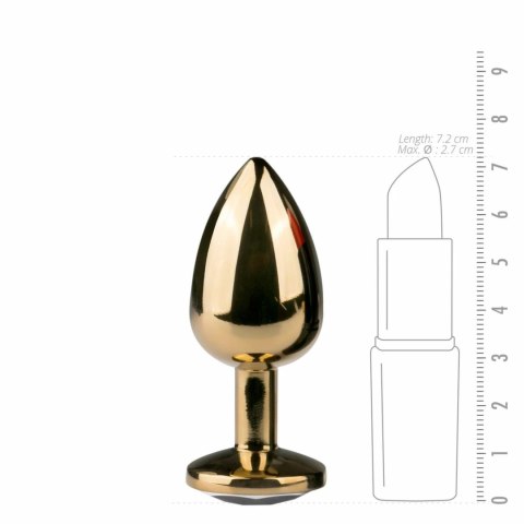 Rimba Aluminium Plug Kryształowy Dekoracyjny Rozmiar L Srebrny