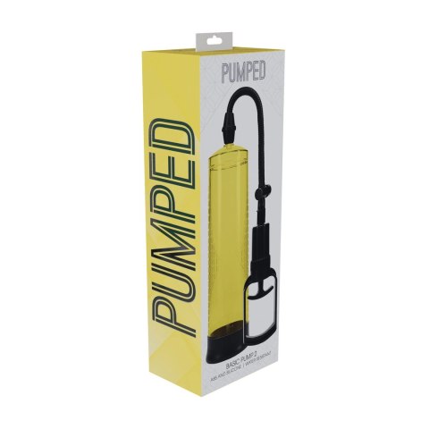Pumped Basic Pump 2 żołty - wodoodporny system prożniowy