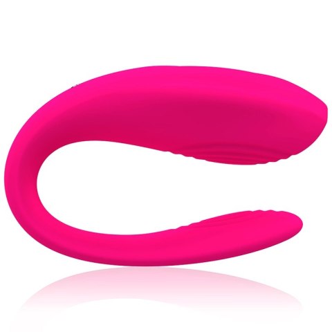 Intense Bruno Partner Double Pleasure rożowy - podwojny system wibracji, pilot
