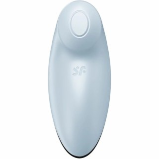 Satisfyer Tap & Climax 2 stymulator wibracyjny dwusilnikowy niebieski