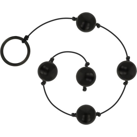 OHMAMA Mini kulki treningowe czarne, ABS, 2,3 cm, 57 cm