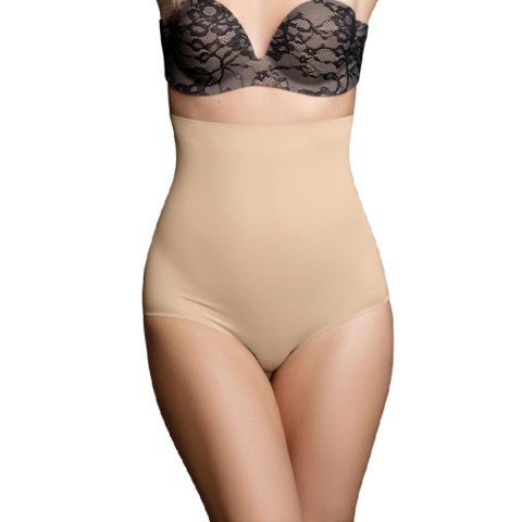 Bye Bra Estilo figi bezszwowe bezowe wysoki stan XL
