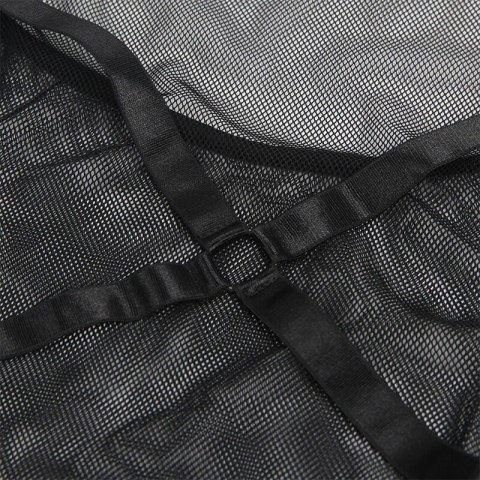 Subblime Transparentna Sukienka Halter Czarna S/M - Elegancki Design