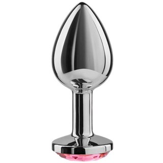 Secret Play Korek Analny Aluminiowy Fuksja 7 cm - Elegancki Design