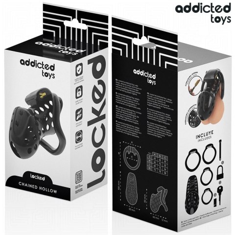 Addicted Toys Locked system zabezpieczający z łańcuchem 10,5 cm