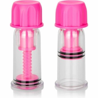 California Exotics Vacuum Twist Rożowe Fale Zestaw Przyssawek 2szt