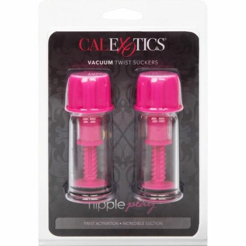 California Exotics Vacuum Twist Rożowe Fale Zestaw Przyssawek 2szt