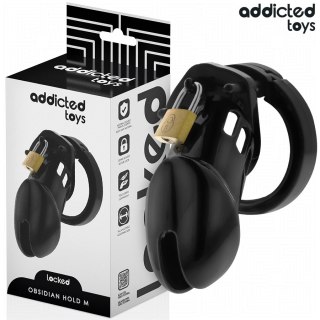 Addicted Toys Locked Obsidian Hold klatka zabezpieczająca M