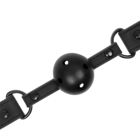 Fetish Submissive Wegański Knebel Oddychający, Regulowany 61,5 cm