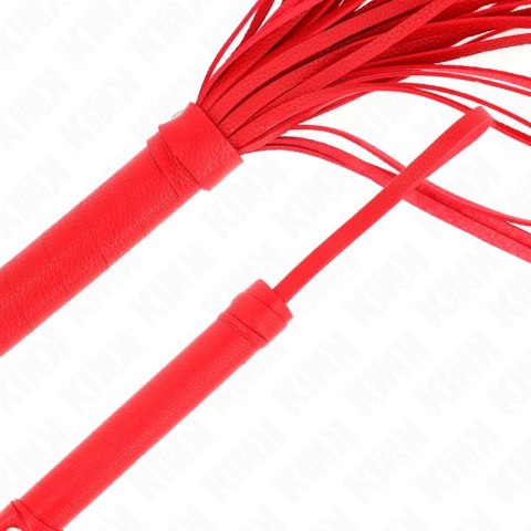 KINK Czerwony Bat Miękki PVC 70 cm - Model z Elastycznym Uchem