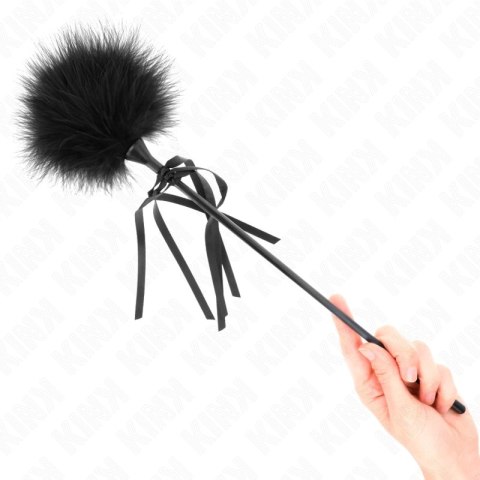 KINK Laskace Piorka z Kołkiem 35 cm - Delikatny Akcent Sensoryczny