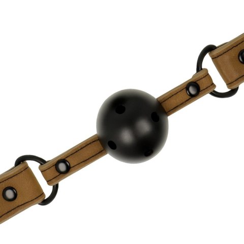 Fetish Submissive Origin - Regulowany pas z oddychającym systemem ustnym