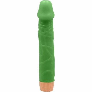 Baile Bill Zielony Model BW-001023R Wibrator 22,5cm z Wibracjami TPR