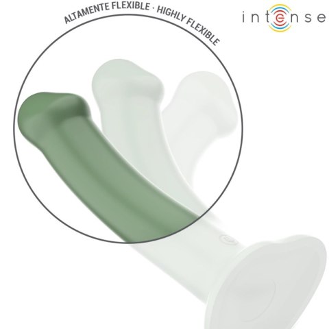 Intense Becca Zielony Model z Przyssawką i Pilotem - 10 Trybow, 17,5 cm