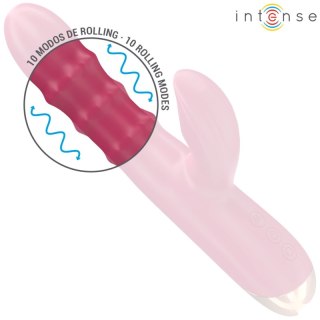 Intense Chloe wielofunkcyjny wibrator 3w1 czerwony silikon IPX7
