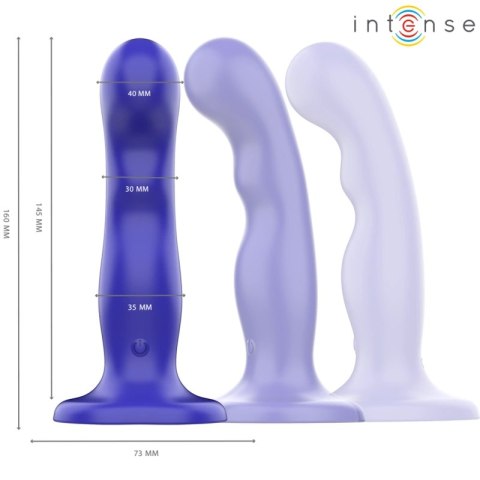Intense Shorty Niebieski Model z Przyssawką i Pilotem, 16 cm