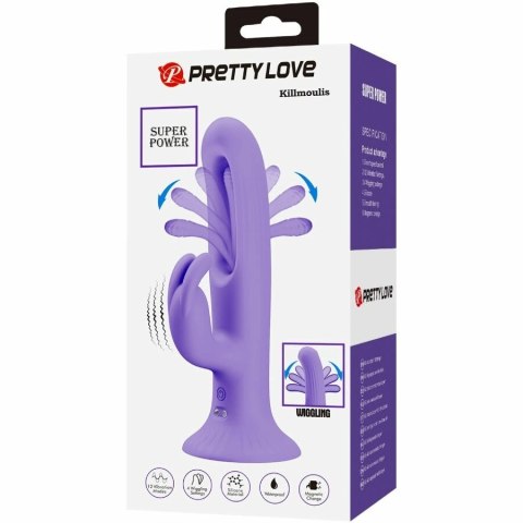 Pretty Love Killmoulis Model Fioletowy 12 Trybow Wibracji