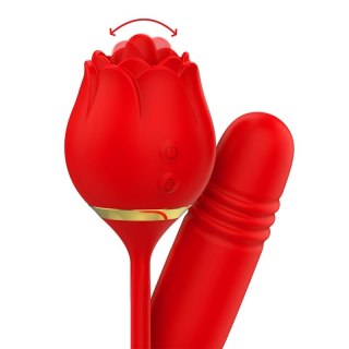 MIA Dooble Pleasure Licking - Model dwufunkcyjny, silikon, USB, wodoodporny