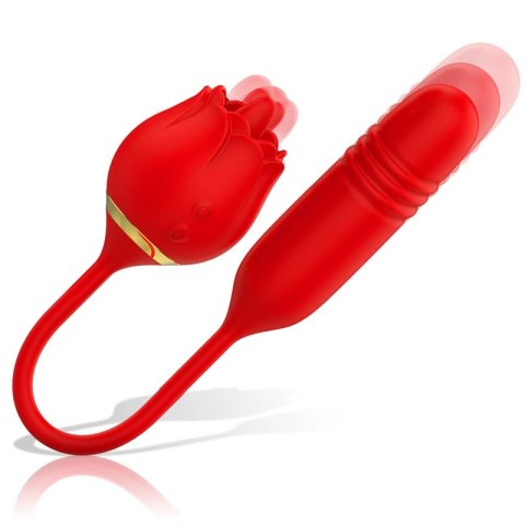 MIA Dooble Pleasure Licking - Model dwufunkcyjny, silikon, USB, wodoodporny