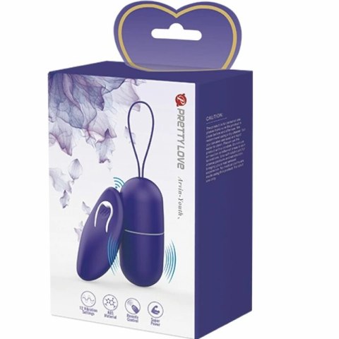 Pretty Love Arvin - Fioletowy system zdalnej stymulacji, 12 trybow, pilot