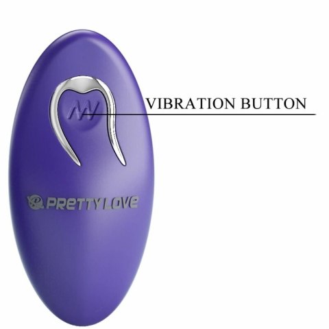 Pretty Love Darlene Youth Mini Wibrujący Bullet Fioletowy Pilot 12 Trybow