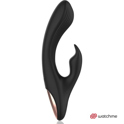 Anne's Desire AD Rabbit Czarny - System Zdalnego Sterowania WATCHME, 20 cm