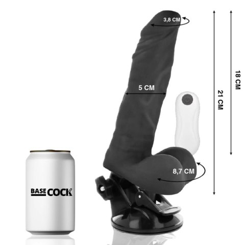 Basecock Model Remote Flex Czarny 21cm - System Przegubowy, Pilot