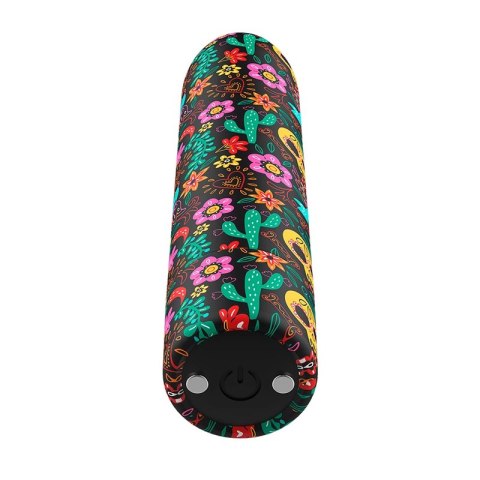 CalExotics Custom Bullets Akumulatorowy Mini Masażer Czaszka 10 Trybow