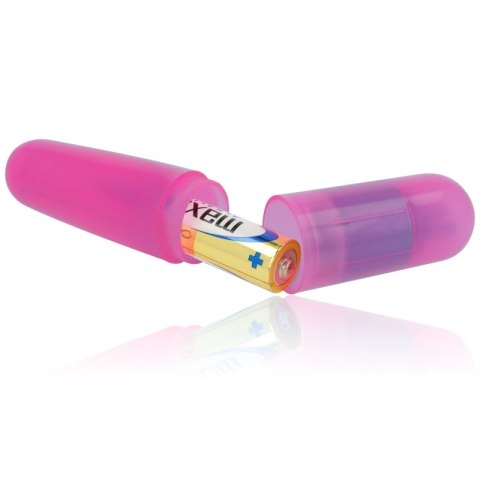 Ohmama Wibrujący Pocisk Liliowy 110x23 mm PCV Precyzyjny Model