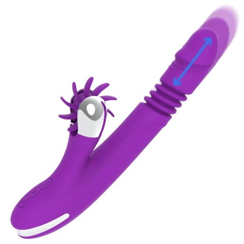 Fun Function Bunny Up&Down 2.0 - model silikonowy, 7 trybow, USB, 24 cm