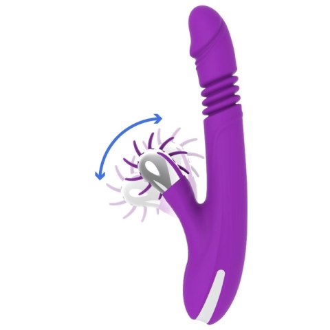 Fun Function Bunny Up&Down 2.0 - model silikonowy, 7 trybow, USB, 24 cm