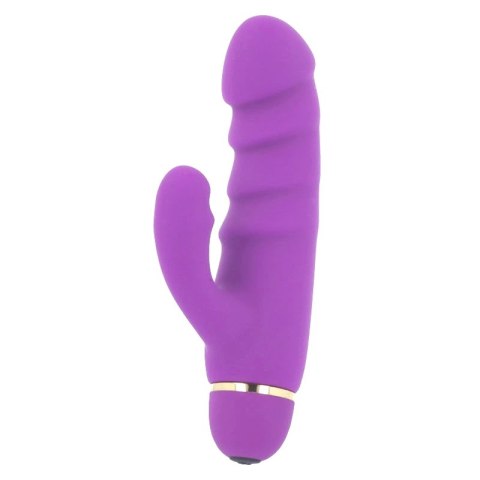 Intense Crass 20 Trybow Wibracji Silikonowy Model Liliowy 17,5 cm