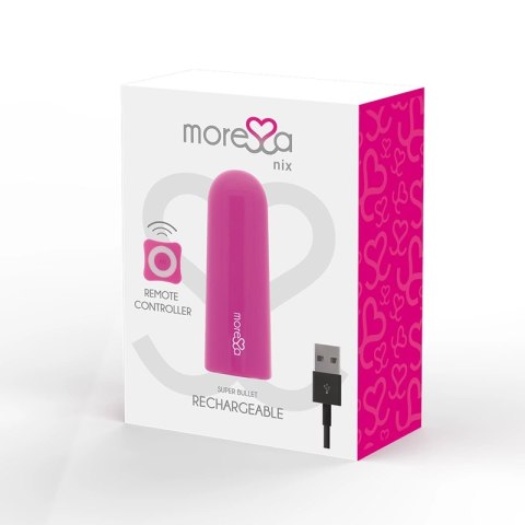 Moressa Nix Pilot Wibracyjny Rożowy - Kompaktowy, Wodoodporny, 7 Trybow